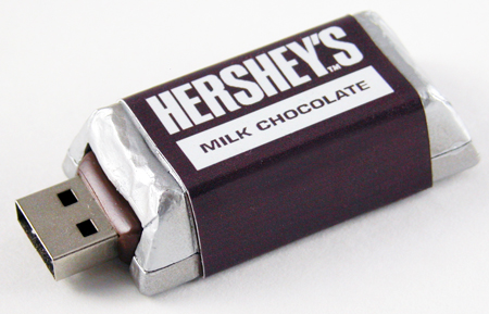 Hersheys Chocolate USB Gadget for Chocolate Lovers hershey usb1 Hersheys Chocolate USB Gadget for Chocolate Lovers