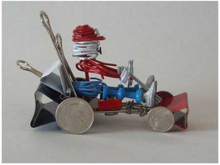 mario cart 2 Super Mario Kart From Office Supplies