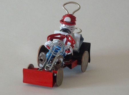 mario cart 3 Super Mario Kart From Office Supplies