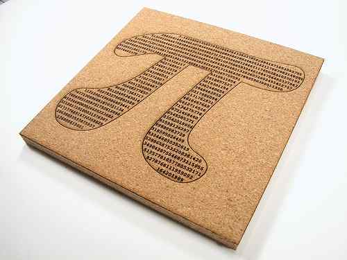pi trivet1 Pi Symbol Cork Trivet