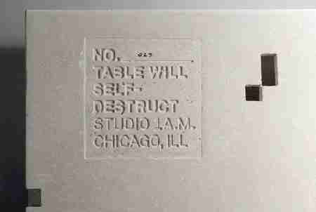 Pixel Art Table Self Destructs self destruct table2 Pixel Art Table Self Destructs