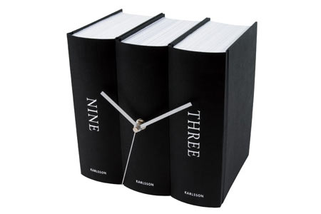 book clock Hardcover Book Clock Design