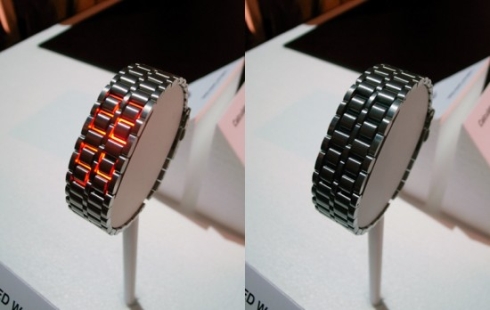 The LED Watch Without a Face faceless watch 3 The LED Watch Without a Face