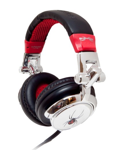 iFrogz DJ Headphones silver spider headphones iFrogz DJ Headphones