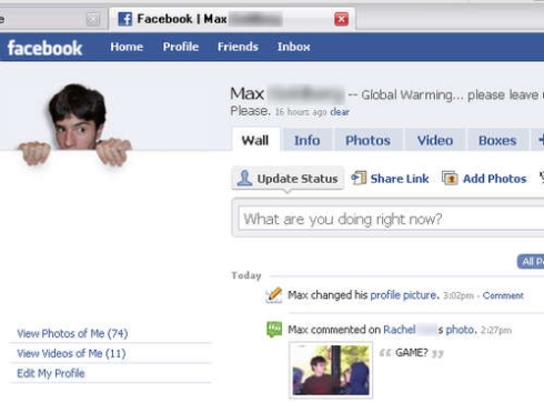 make a facebook. facebook profile popup 5 How to Make Your Facebook Picture Popup