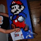 mario brothers dresser 140x140 Super Mario Brothers Handpainted Super Dresser