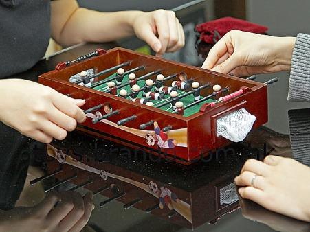 mini foosball table Worlds Smallest Foosball Table