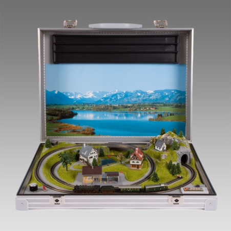 model train set Model Train Briefcase Design