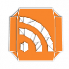 rss logo 140x140 Free Social Media Icons: Origami Style