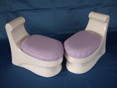 sit-to-pee sit to pee Kneeling Pee Bench Makes Sure You Do Not Pee on the Toilet Seat
