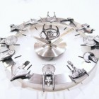 star trek clock 3 140x140 Geeky Star Trek Wall Clock is Perfect for Trekkers