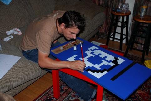 super-mario-dresser-paint super mario dresser paint Super Mario Brothers Handpainted Super Dresser