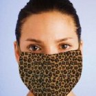 swine flu surgical mask leopard 140x140 Funny Swine Flu Surgical Masks Designs