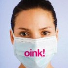 swine flu surgical mask oink 140x140 Funny Swine Flu Surgical Masks Designs