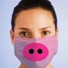 swine flu surgical mask pig 140x140 Funny Swine Flu Surgical Masks Designs
