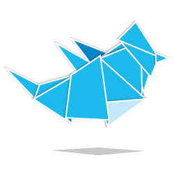 twitter-logo twitter logo Free Social Media Icons: Origami Style