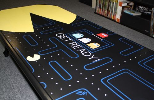 cool-pacman-table cool pacman table Retro Pacman Coffee Table Design