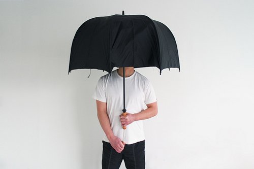 folding umbrella Presenting the Polite Umbrella