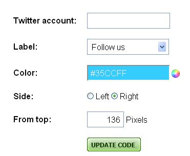 follow-on-twitter follow on twitter Create A Cool Twitter Badge For your site with Twitter Follow Badge