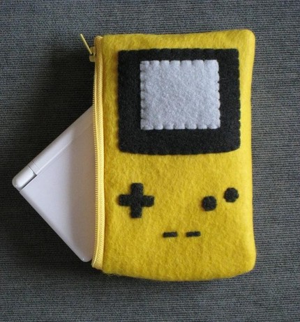 yellow ds lite look alike pouch Nintendo Gameboy Look alike DS Lite Pouch Design