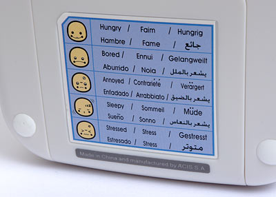 A Cry Meter Baby Gadget Measures The Depth of Your Babys Cries baby gadget for cry babies