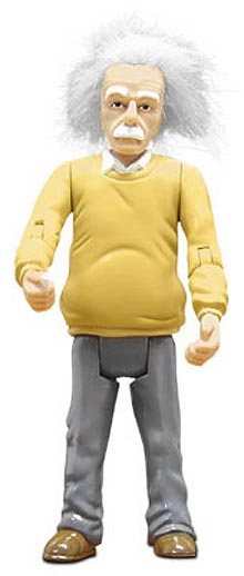 brain over brawn action figure Albert Einstein Action Figure