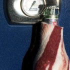 cool bottle sleeve bacon 140x140 Bacon Bottle Sleeve Design Is Delicious!