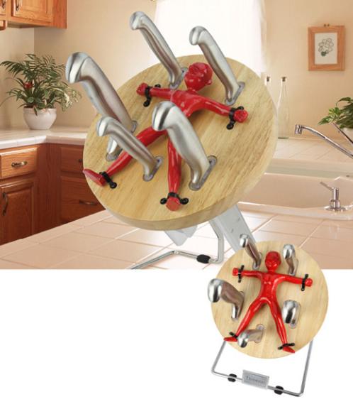 kitchen gadgets knife block kitchen gadget knife block Weird Kitchen Gadgets To Inspire Chefs