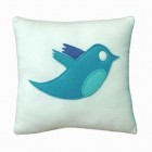 twitter icon pillow 140x140 Social Media Icons Pillow Designs Provide Some Needed Rest
