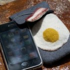 bacon and eggs breakfast iphone sleeve design 140x140 Super Mario Tattoos, Disease Plush Toys, iPhone Virus Solution [Walyou Roundup]