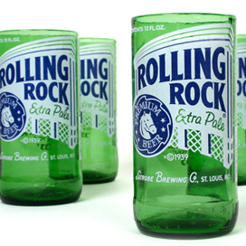 beer glass made from beer bottles 2 Beer Glass made from Beer Bottles?