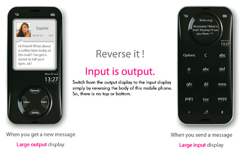 Black Hole Cellphone Concept Has Form With Function new cellphone concept design black hole