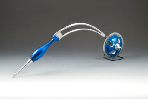 cool pizza cutter blue stingray