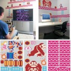 donkey kong decals wall graphics 140x140 PS3 Slim, PC Mods, Bruce Lee [Walyou Roundup]