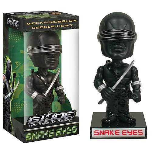 gi joe snake eyes bobblehead