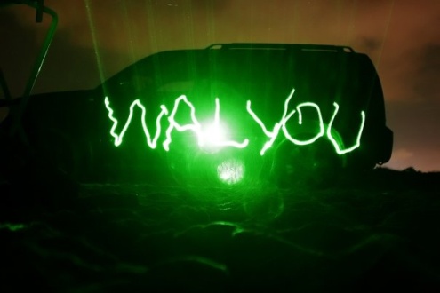 green laser pointer walyou