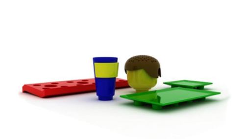 Lego Ceramic Set Must Be Handled With Care weird lego design with ceramics