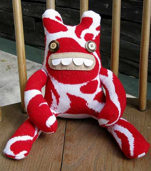 meat monster plush toy