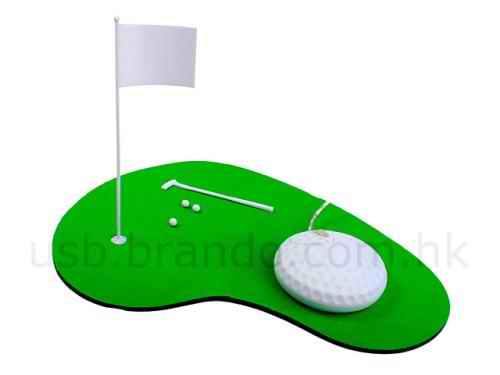 mini golf course mousepad