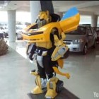 real bumblebee transformers costume 140x140 Real Bumblebee Transformer, Geeky Tetris Haircut, Dark Knight Batmobile Go Kart [Walyou Roundup]