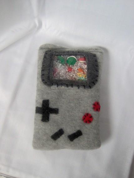 stuffed nintendo gameboy bag
