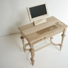 wood computer table art mod 140x140 Super Mario Tattoos, Disease Plush Toys, iPhone Virus Solution [Walyou Roundup]