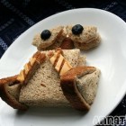 cool wall e food art sandwich