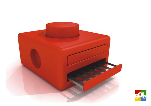 red lego toaster