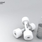 digital exercise fitness dumbbells