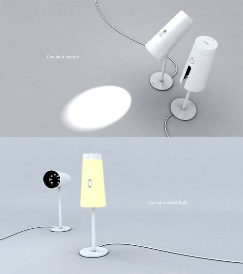 Lighting up the Future with Mint Lights flash light lamp design