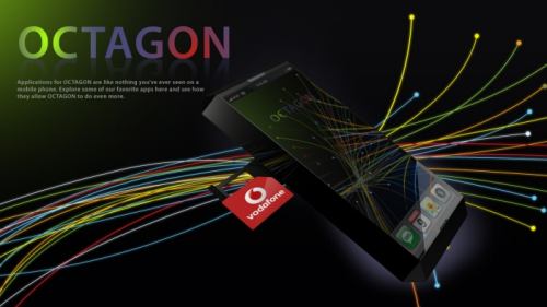 Octagon: the Cellhone With A Sharp Edge octagon shaped cellphone