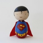 superman kokeshi doll superman kokeshi doll