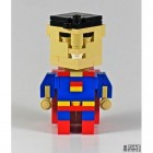 cool superman superhero lego art