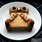 wall e sandwich art